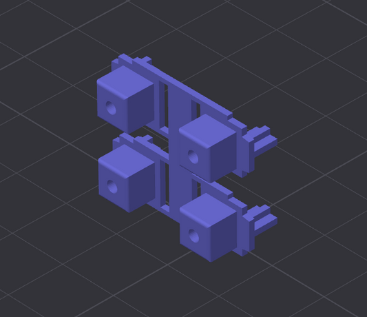 Sony BVM A14F5M Replacement 3D Printed Buttons